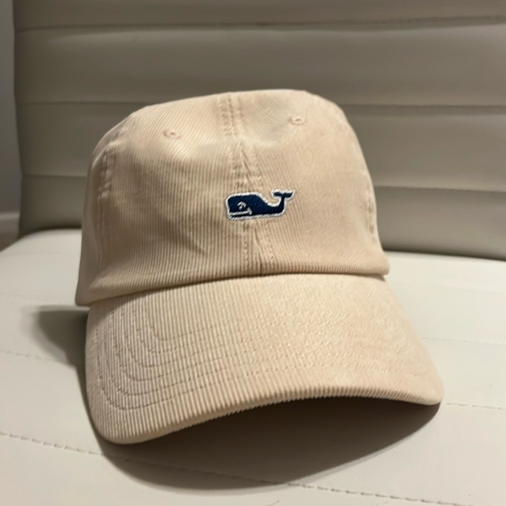 tan corduroy hat